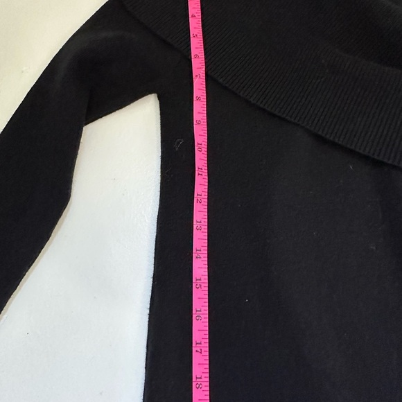 Line & Dot Elegant Formal Black Slyvie Midi Sweater Size Large - Picture 10 of 11